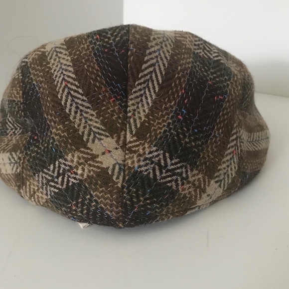 🔴CLEARANCE🔴 Bakers Brown Plaid Cap - Picture 2 of 3